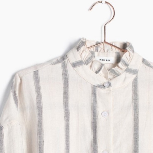 Mod Ref Ruffle Collared Shirt - Picture 4 of 7